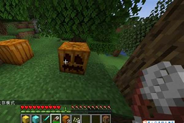 我的世界海洋版南瓜头怎么做_我的世界小灯怎么合成