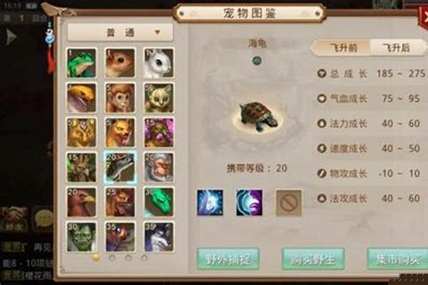 问道宝宝打了伤害速度石头，另一个气血好还