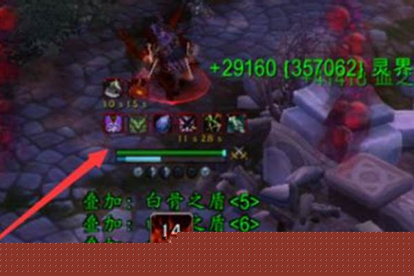 魔兽世界掉血数字不显示